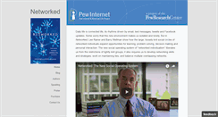 Desktop Screenshot of networked.pewinternet.org